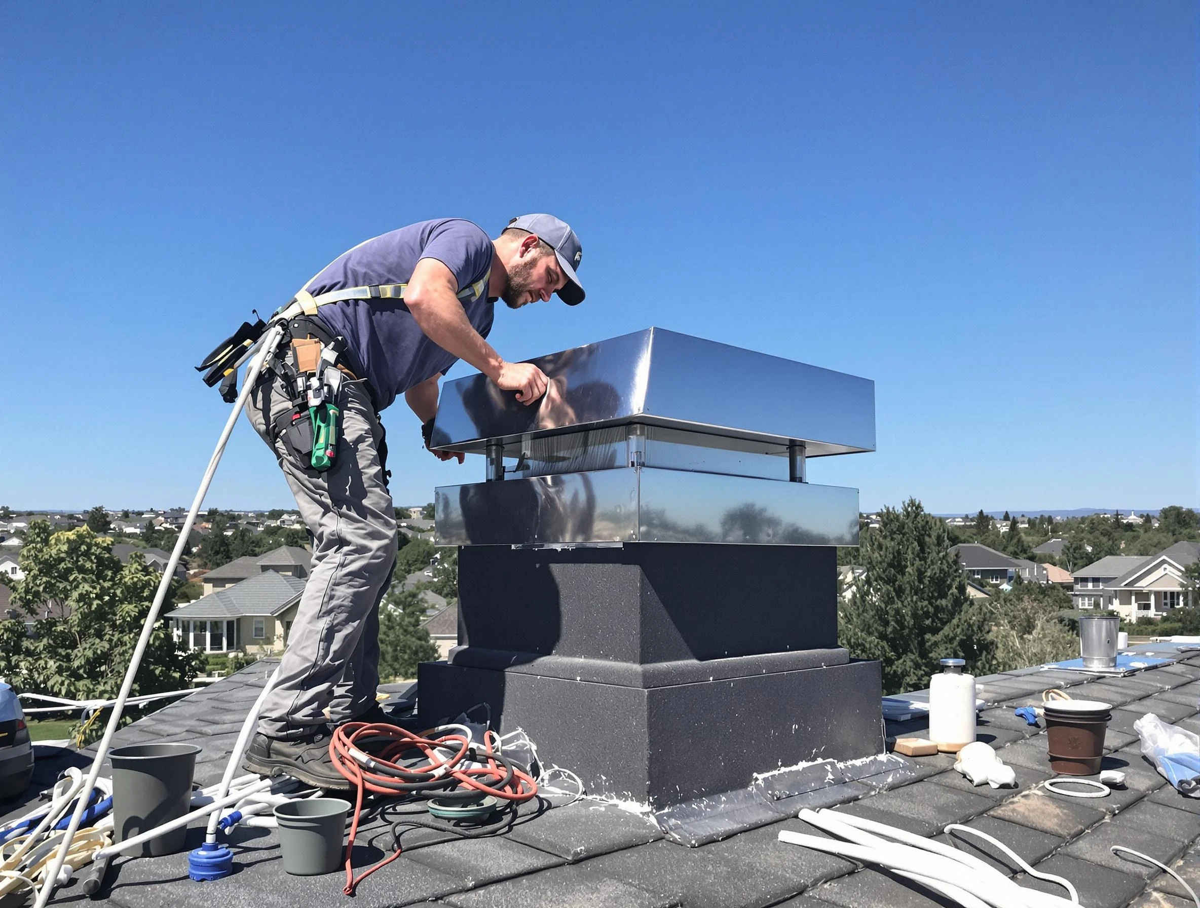 Chimney Cap Services in Monroe
