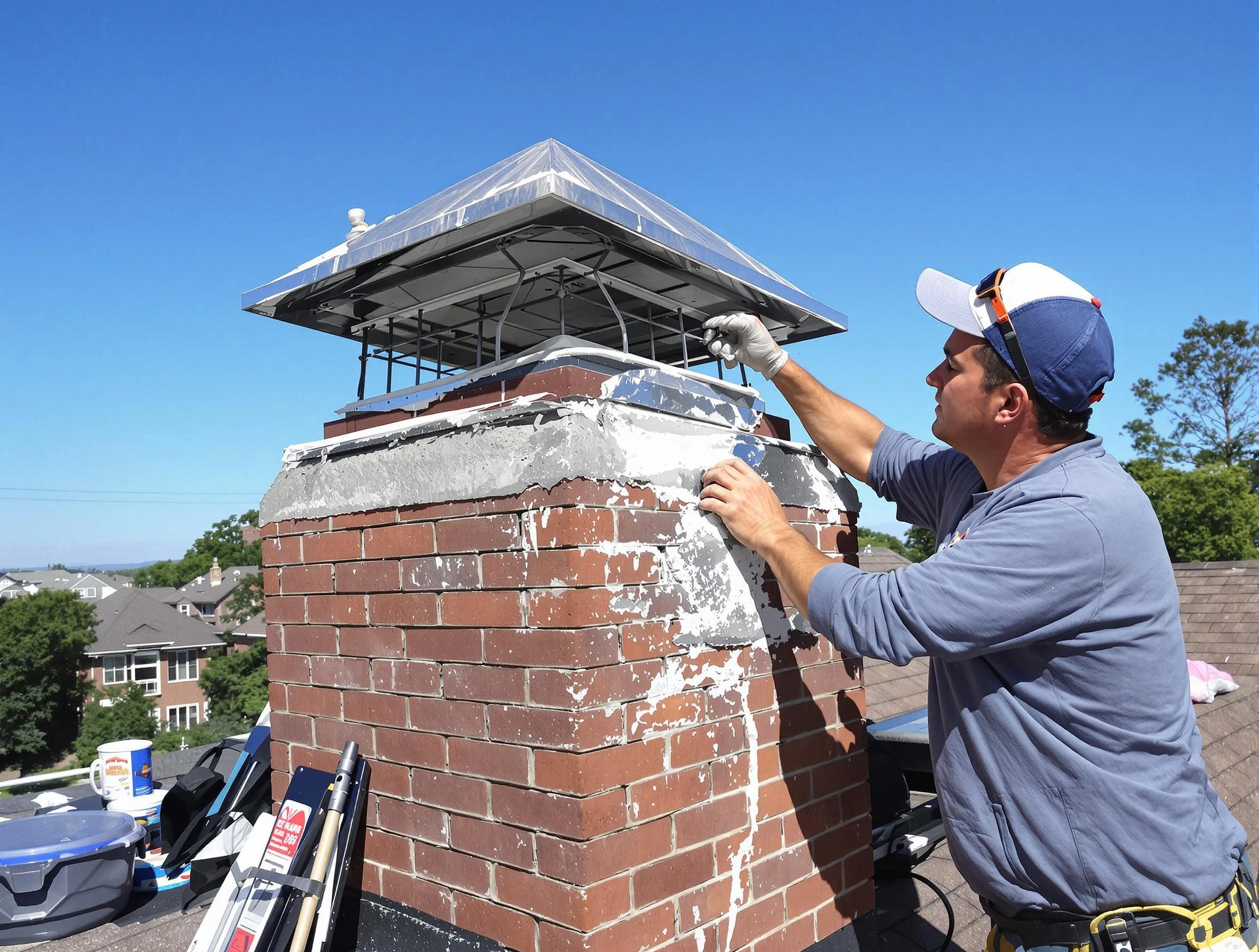 Chimney Crown Services in Monroe
